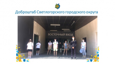 Волонтеры Доброштаба Светлогорский городской округ прошли очный инструктаж