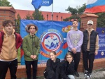 Ребята из отряда местного отделения Движения «ЮНАРМИЯ» МАОУ «СОШ № 1» г. Светлогорск заняли 4 место